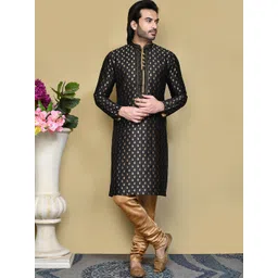 RANAK Men Ethnic Motifs Embroidered Thread Work Kurta-picture-28