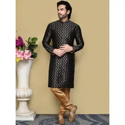 RANAK Men Ethnic Motifs Thread Work Kurta-picture-16