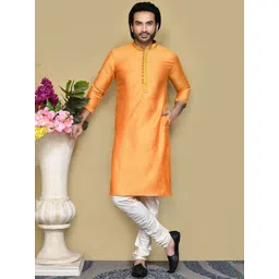 RANAK Men Ethnic Motifs Thread Work Kurta-picture-18