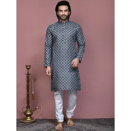 RANAK Men Thread Work Kurta-picture-15
