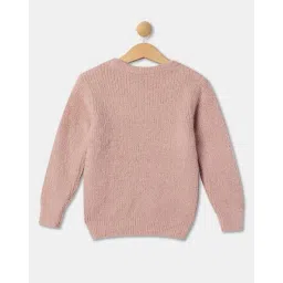 r&b Girls Acrylic Pullover Cardigan image 2