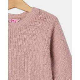 r&b Girls Acrylic Pullover Cardigan image 3