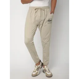 R&B Beige Regular Fit Trackpants-picture-10