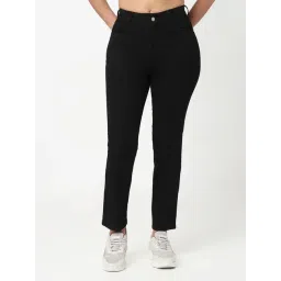 R&B Black Cotton Slim Fit Mid Rise Jeans-picture-27