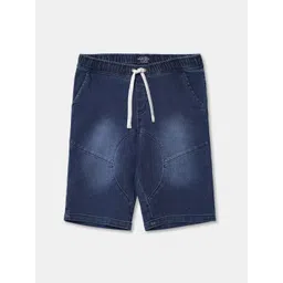 R&B Boys Blue Washed Denim Shorts-picture-44
