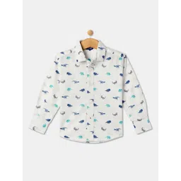 R&B Boys Conversational Printed Cotton Casual Shirt-picture-15