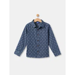 R&B Boys Ethnic Motifs Printed Cotton Casual Shirt-picture-15