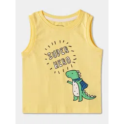 R&B Boys Graphic Printed Round Neck Cotton T-shirt-picture-21