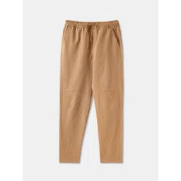 R&B Boys Mid-Rise Regular Fit Cotton Trousers-picture-45