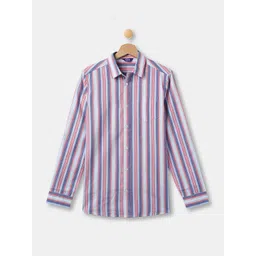 R&B Boys Pink Multi Stripes Striped Casual Shirt-picture-45
