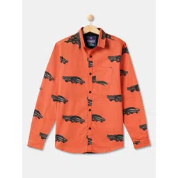 R&B Boys Printed Cotton Casual Shirt-picture-52