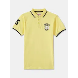 R&B Boys Solid Polo Collar Cotton T-shirt-picture-28