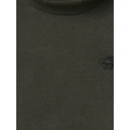 R&B Boys Solid Turtle Neck Cotton T-shirt image 4