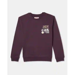 r&b Boys Typographic Print Relaxed Fit Sweatshirt-picture-25