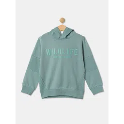 R&B Boys Typography Embroidered Hooded Cotton Pullover-picture-27