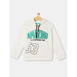 R&B Boys Typography Printed Hooded Cotton Pullover-picture-22