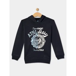 R&B Boys Typography Printed Hooded Cotton Sweatshirt-picture-16