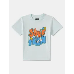 R&B Boys Typography Printed Round Neck Cotton T-shirt-picture-22