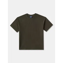 R&B Boys Typography Printed Round Neck Relaxed Fit T-shirt-picture-30