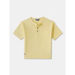 R&B Boys Yellow Cotton T-Shirt-picture-46