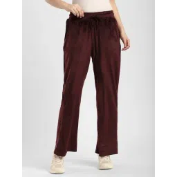 R&B Brown Polyester Mid Rise Pants-picture-47