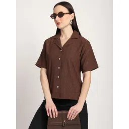 R&B Brown Polyester Shirt-picture-39