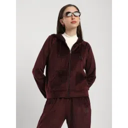 R&B Burgundy Polyester Jacket-picture-25