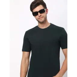 R&B Dark Green Regular Fit T-Shirt image 4