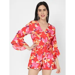 R&B Floral Printed Jumpsuit-picture-49