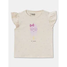 R&B Girls Cotton Graphic Printed T-shirt-picture-12