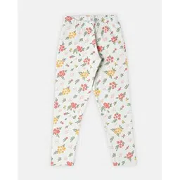 r&b Girls Floral Print Leggings with Elasticated Waist-picture-21