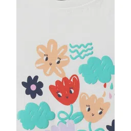 R&B Girls Floral Printed Cotton T-shirt-picture-39