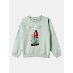 R&B Girls Graphic Cotton Printed Sweatshirt-picture-18