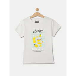 R&B Girls Graphic Printed Cotton T-shirt-picture-20