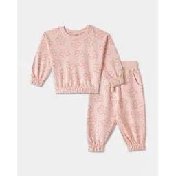 r&b Girls Printed Pants & Top Set-picture-39