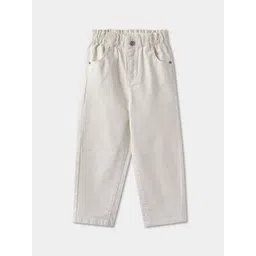 R&B Girls Regular Fit Cotton Trousers-picture-55