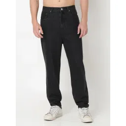 R&B Grey Cotton Loose Fit Jeans-picture-40