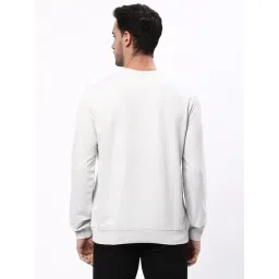 R&B Grey Cotton Regular Fit Printed Sweatshirt image 2