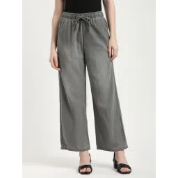 R&B Grey Cotton Relaxed Fit Mid Rise Jeans-picture-22