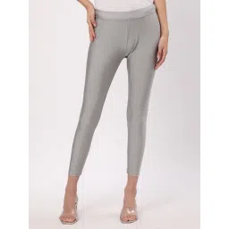 R&B Grey Nylon Leggings-picture-33