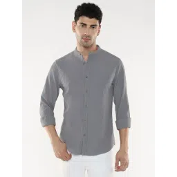 R&B Grey Regular Fit Shirt-picture-27
