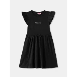 R&B Kids Black Regular Fit Dress-picture-41