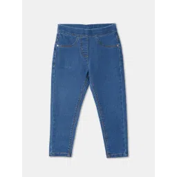 R&B Kids Blue Skinny Fit Jeggings-picture-43