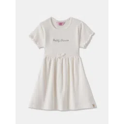 R&B Kids Ivory Regular Fit Dress-picture-29