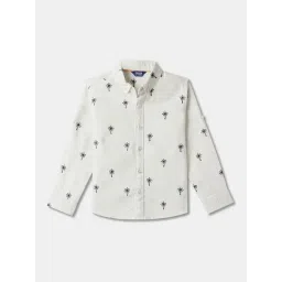 R&B Kids Ivory Relaxed Fit Shirt-picture-32