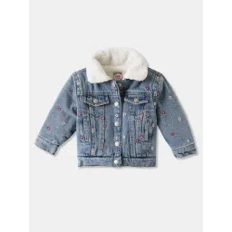 R&B Kids Light Blue Regular Fit Denim Jacket-picture-25
