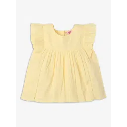 R&B Kids Light Yellow Regular Fit Top-picture-40
