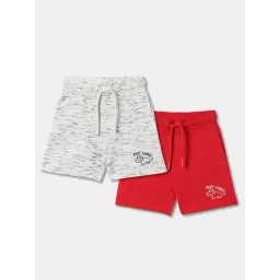 R&B Kids Multicolor Relaxed Fit Shorts (Pack of 2)-picture-18