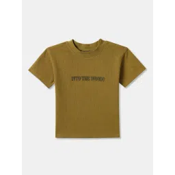 R&B Kids Olive Short Sleeves Regular Fit Regular Fit T-Shirt-picture-13