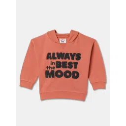 R&B Kids Orange Applique Relaxed Fit Hoodie-picture-14